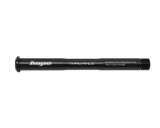 HOPE framhjulsaxel för ROCKSHOX Pike/Lyric/Zeb-gaffel Svart
