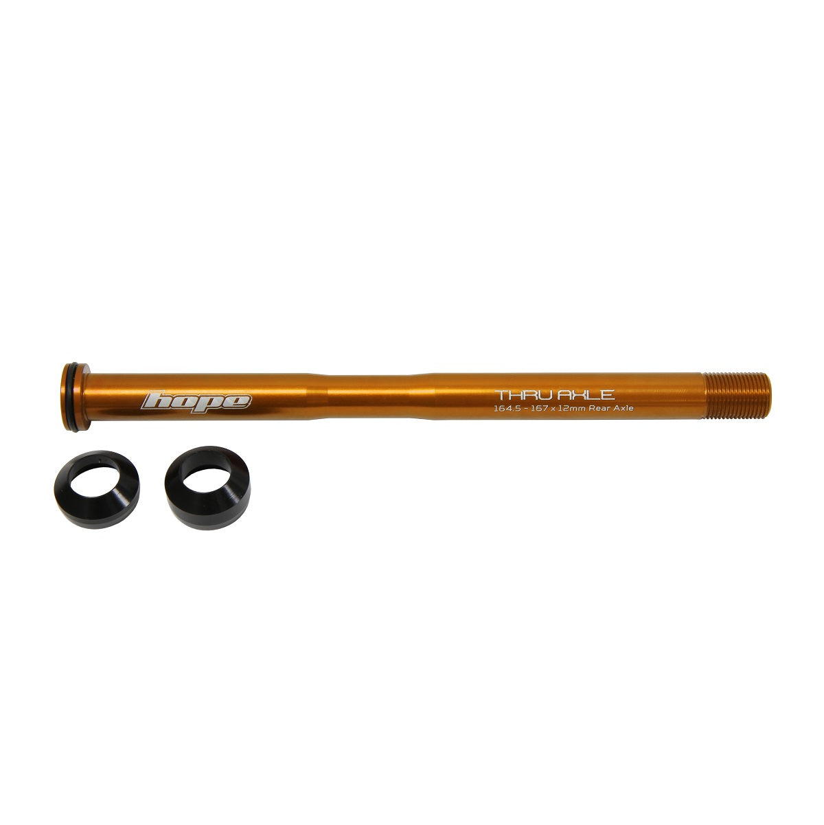 HOPE bakhjulsaxel 164,5-167 mm #HTAR167 Orange
