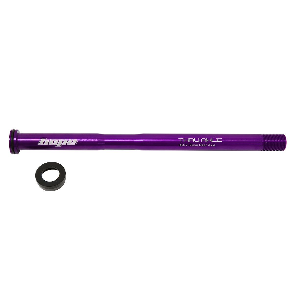 HOPE bakhjulsaxel 184mm #HTAR184 Lila