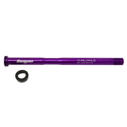 HOPE bakhjulsaxel 184mm #HTAR184 Lila