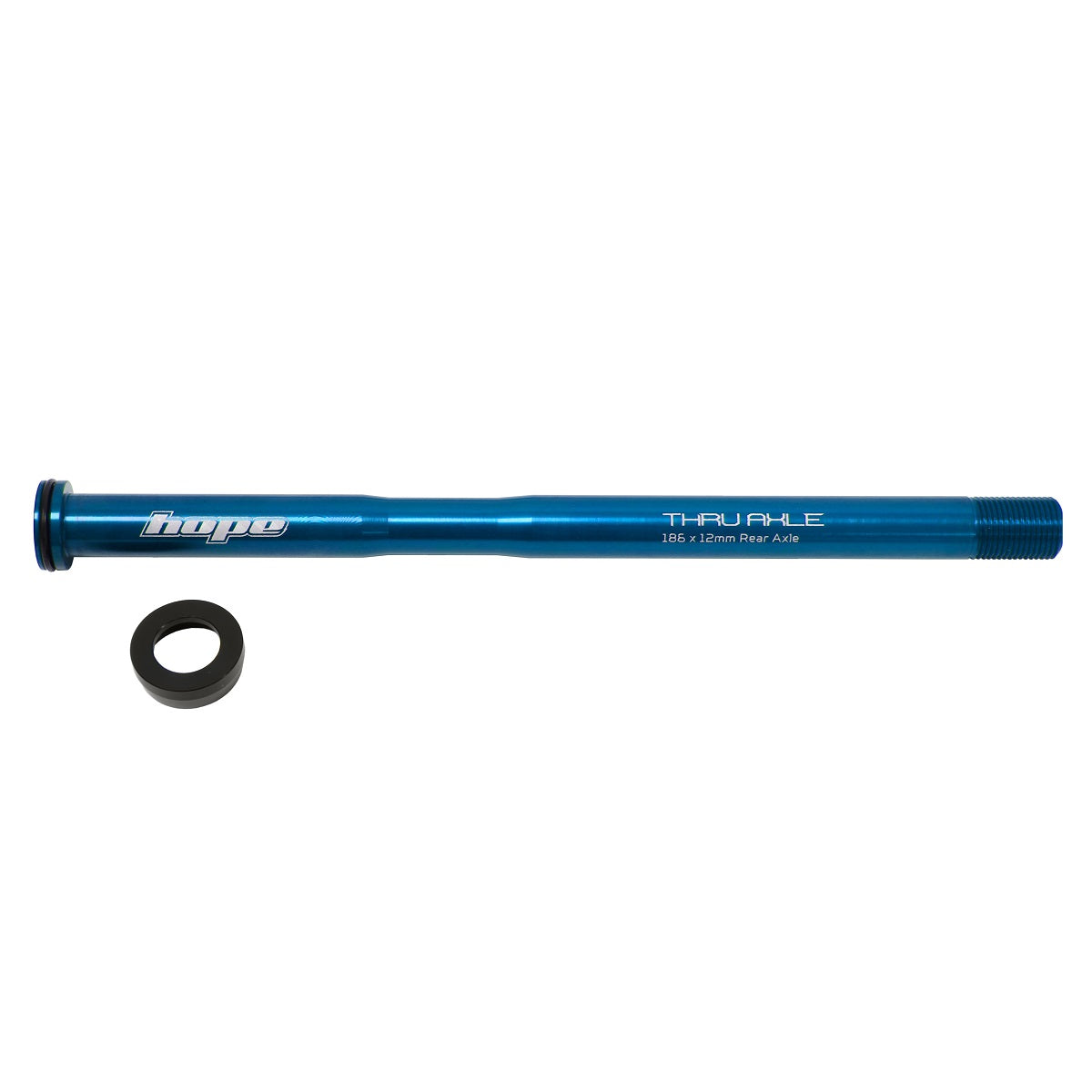 HOPE Bakhjulsaxel 186mm #HTAR186 Blå