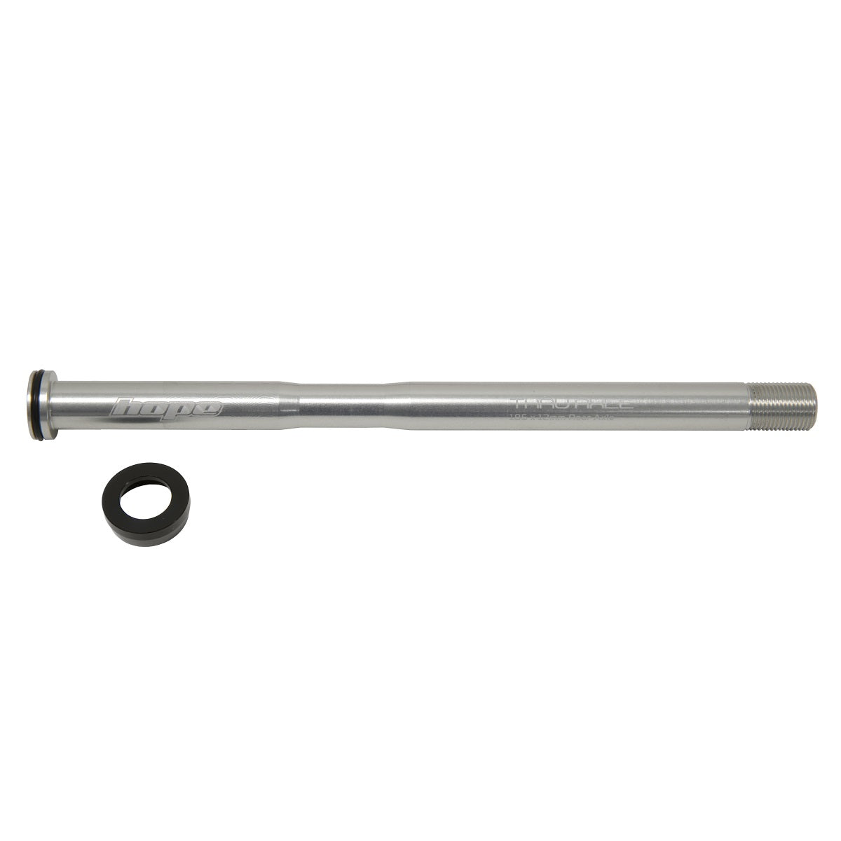 HOPE bakhjulsaxel 186 mm #HTAR186 Silver