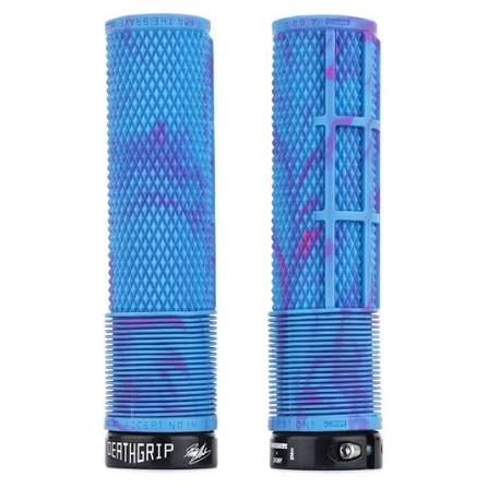 Grips DMR DEATHGRIP Large Lock-on Blå/Camo
