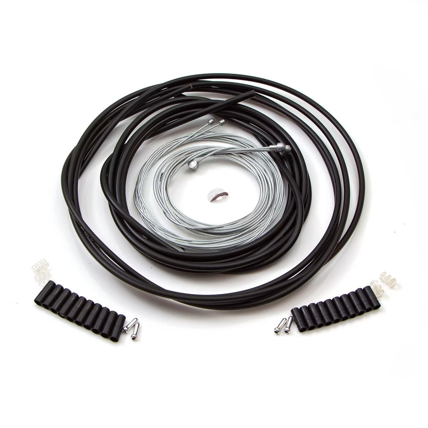 CLARKS kabel- och slangsats för växellåda och broms i rostfritt stål