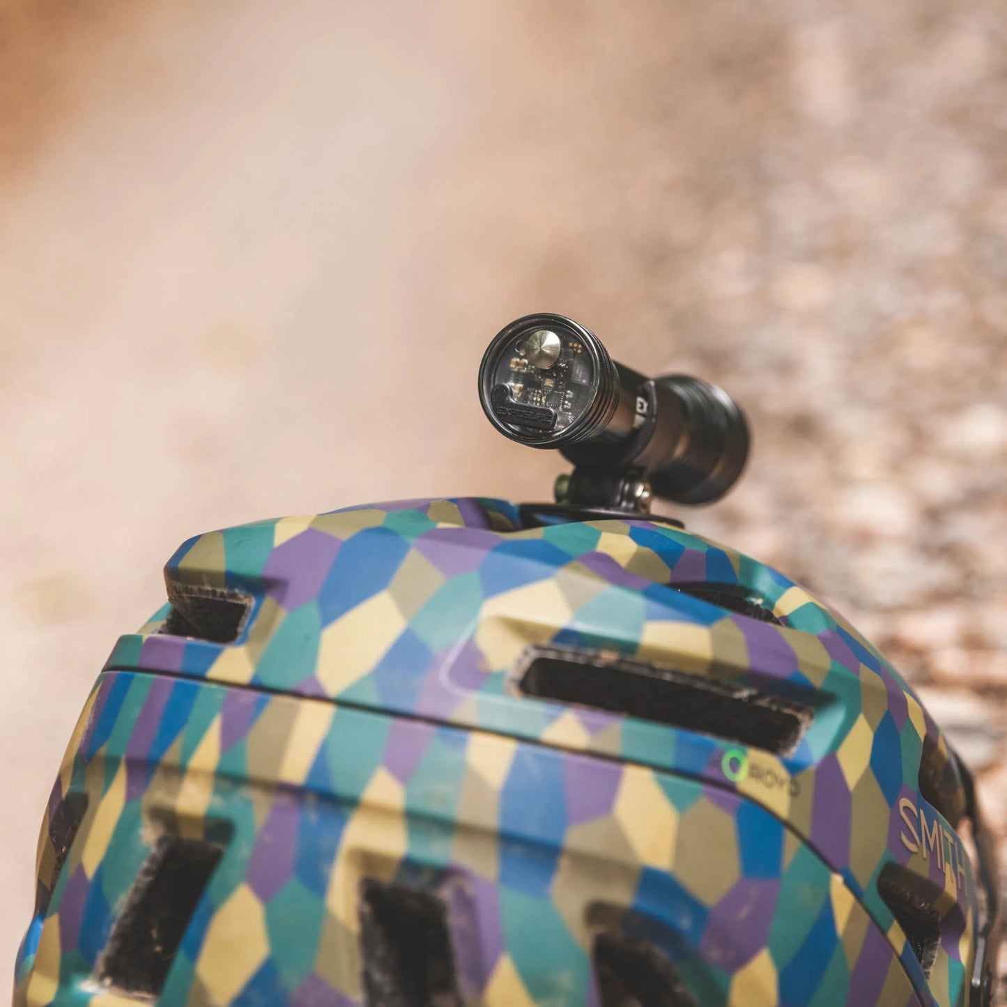 EXPOSURE LIGHTS JOYSTICK MK18 Front Light with Helmet Mount