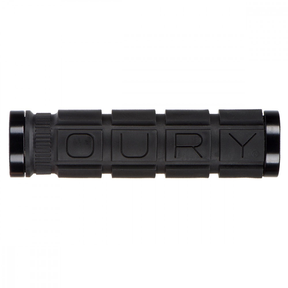 OURY Double Lock-on-grepp 127 mm svart