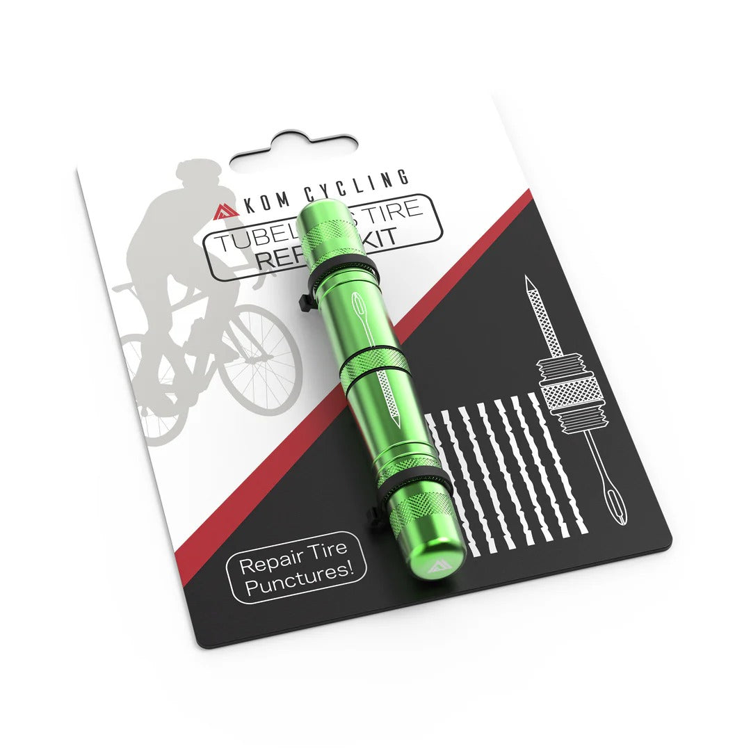 Reparationssats KOM CYCLING Tubeless Grön