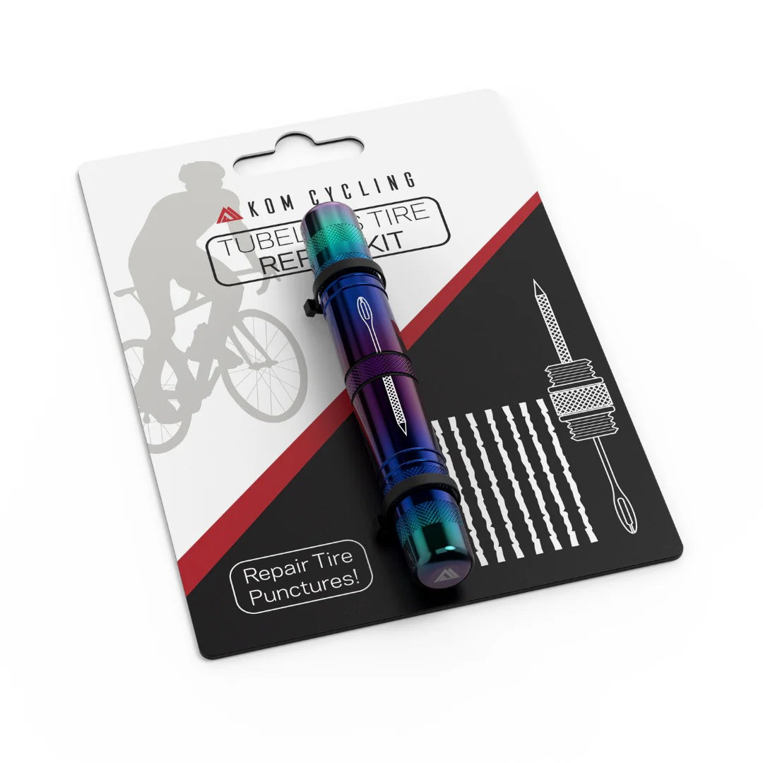 KOM CYCLING Tubeless Iridescent reparationssats