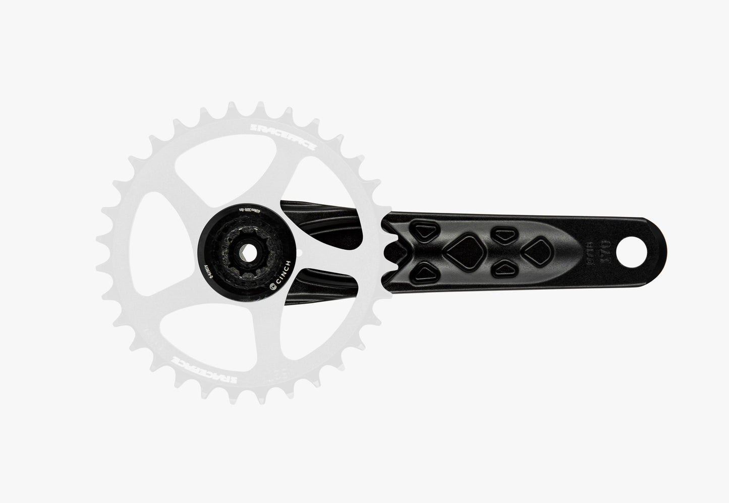 RACE FACE AEFFECT CINCH vevstakar Svart