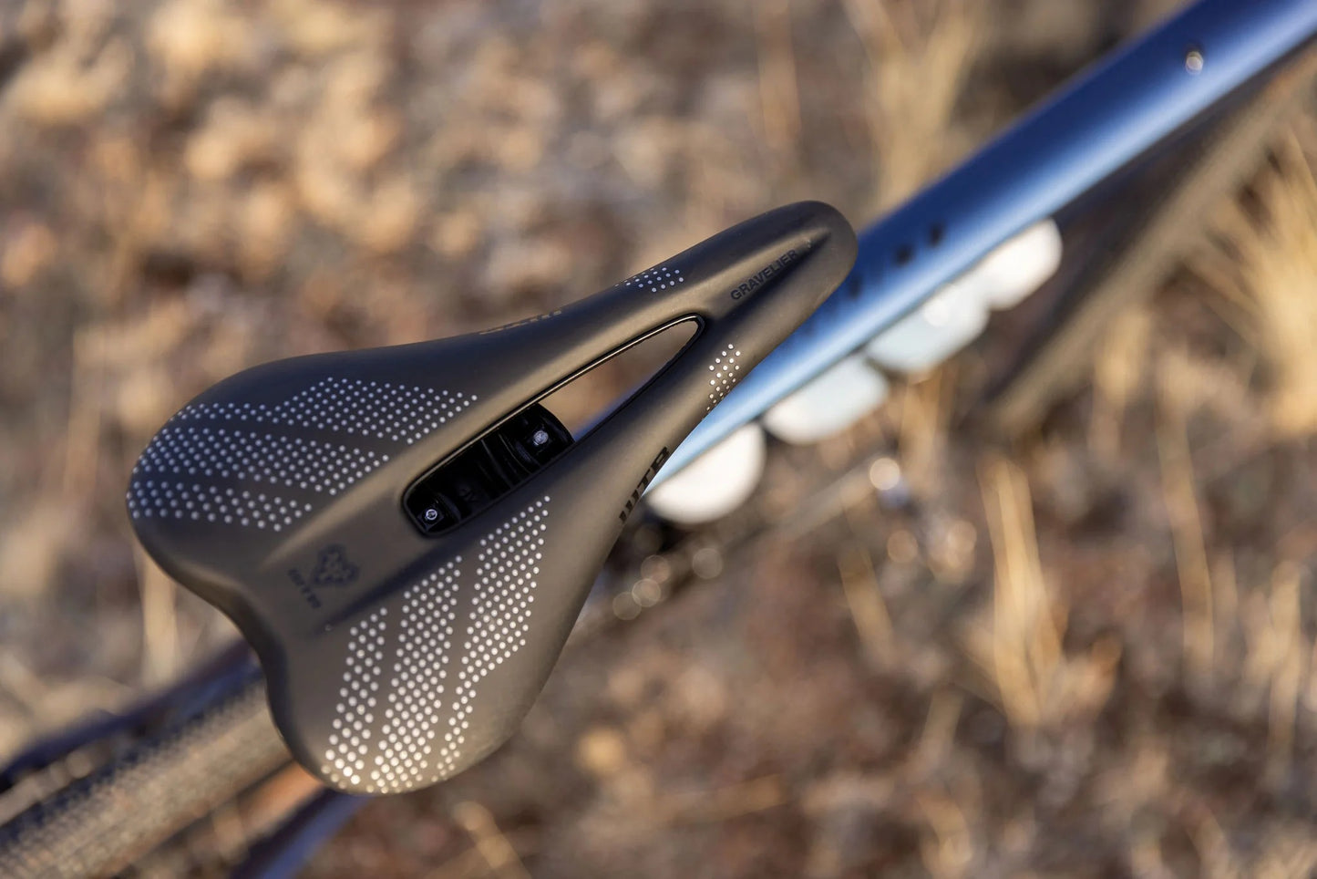 WTB GRAVELIER 140mm Saddle CRMO Rails Black