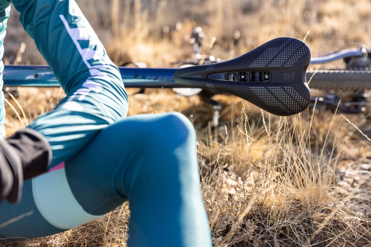 WTB GRAVELIER 140mm Saddle CRMO Rails Black