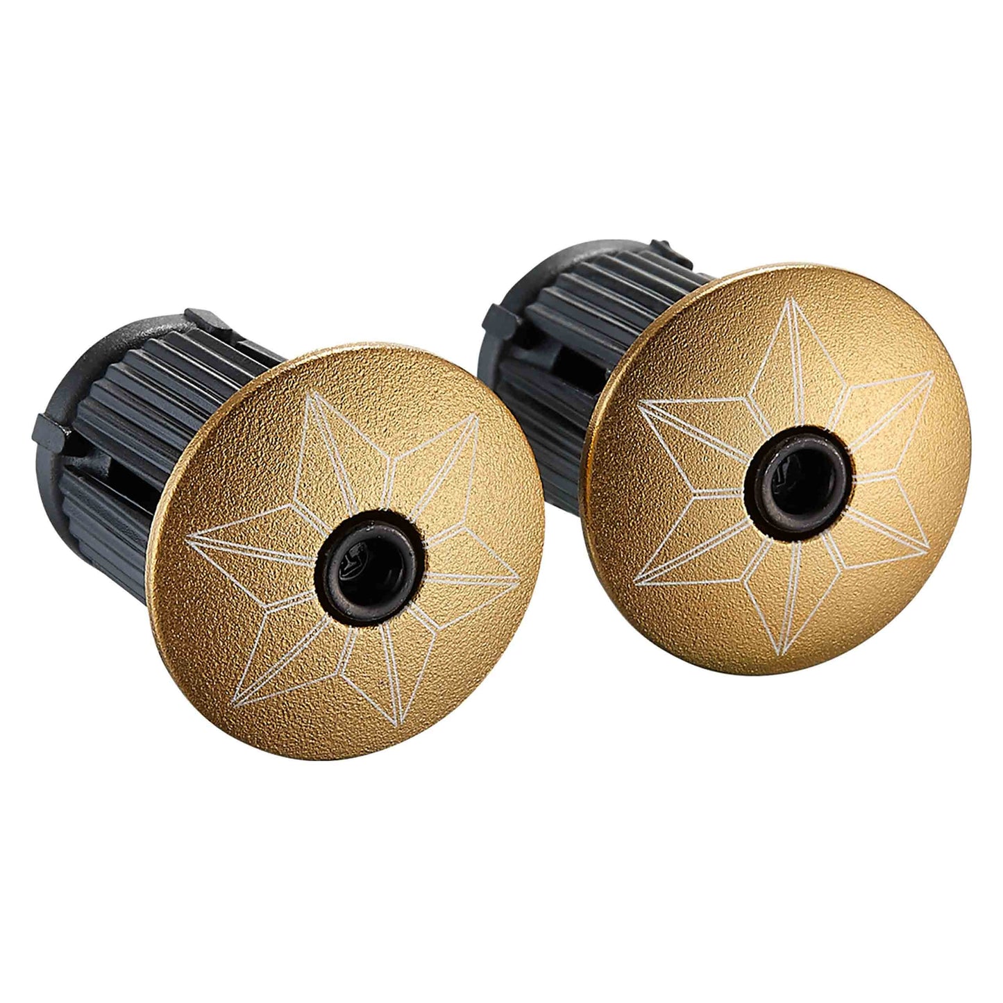 SUPACAZ SUPER STICKY KUSH STAR FADE-styreband, svart/guld