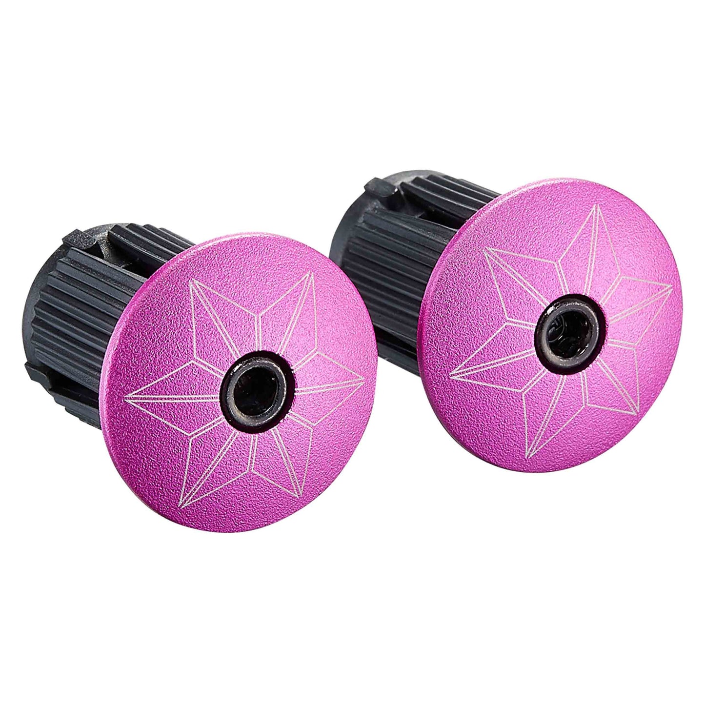 SUPACAZ SUPER STICKY KUSH STAR FADE-styreband, svart/rosa