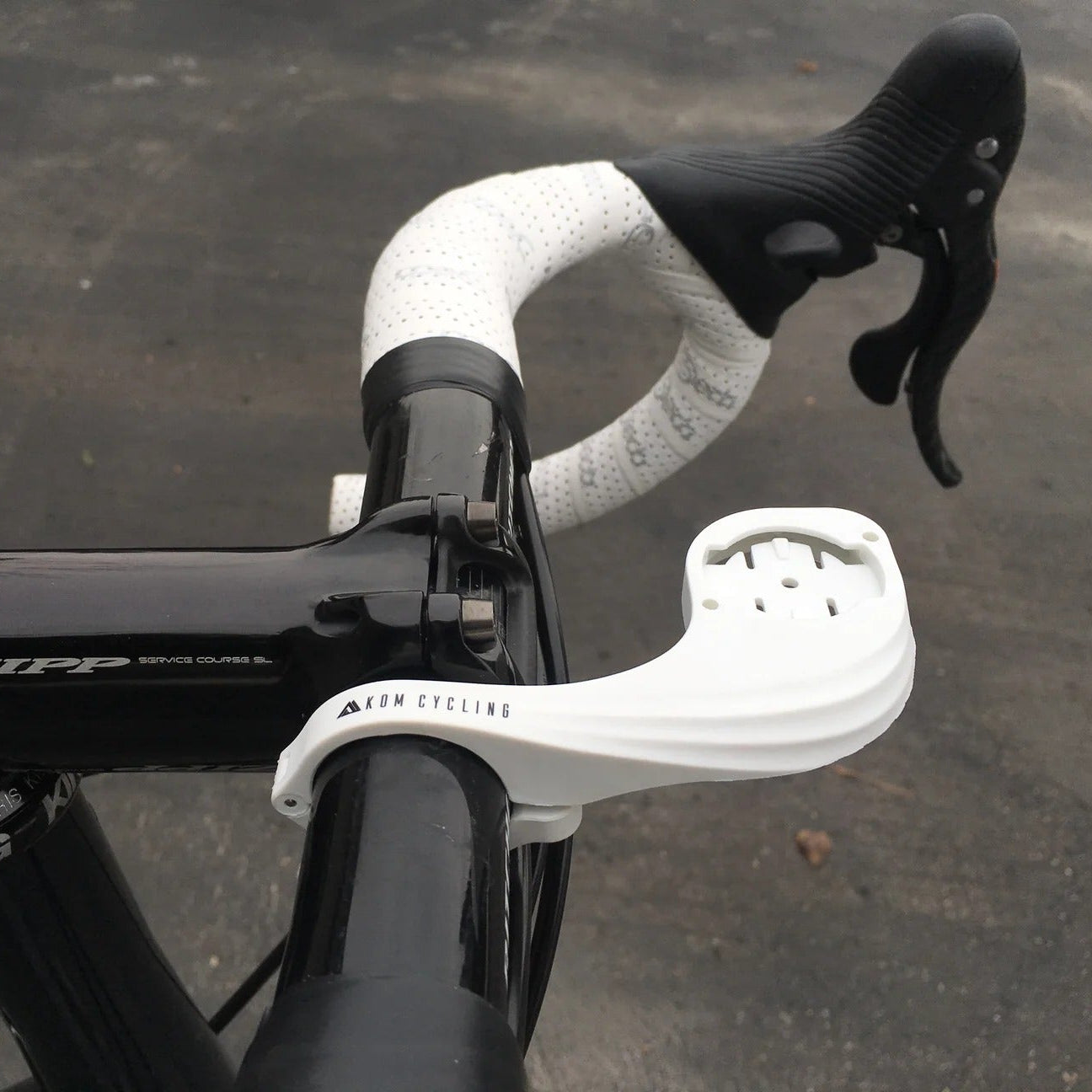 WAHOO KOM CYCLING GPS-styrhållare vit