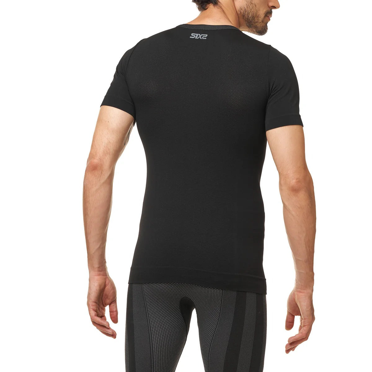 SIXS TS1 V2 Short Sleeve Underwear Black