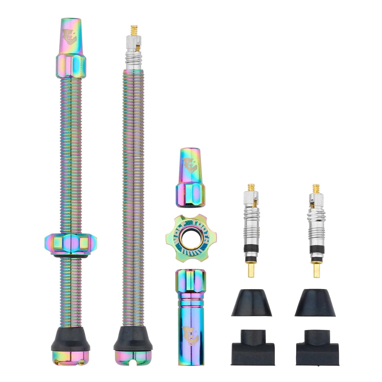 Uppsättning med 2 WOLF TOOTH Oil Slick Tubeless-ventiler