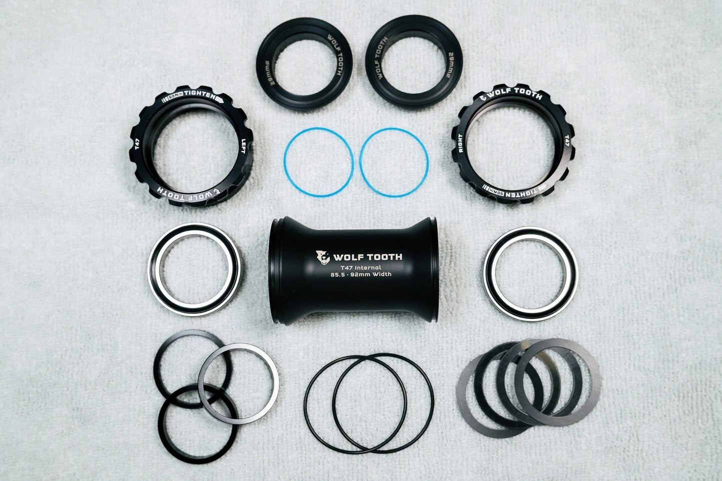 WOLFTOOTH T47 30mm Black crankset