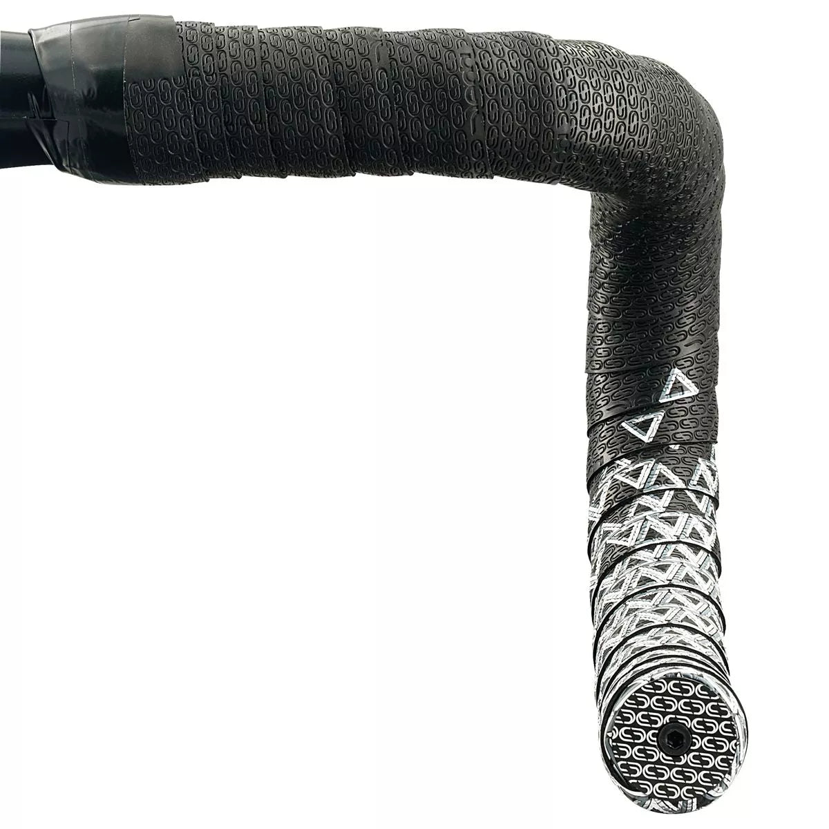 Hängareband DEDA LOOP + END-PLUG Svart/Silver