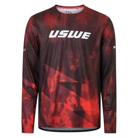 USWE LUFTIG MTB Long Sleeve Jersey Red