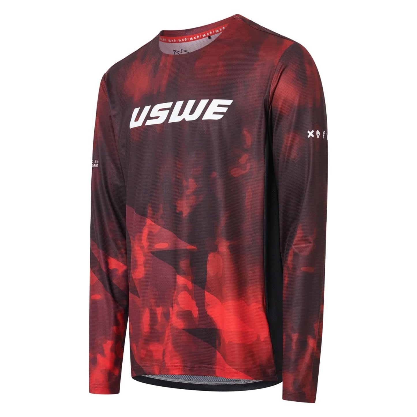 USWE LUFTIG MTB Long Sleeve Jersey Red