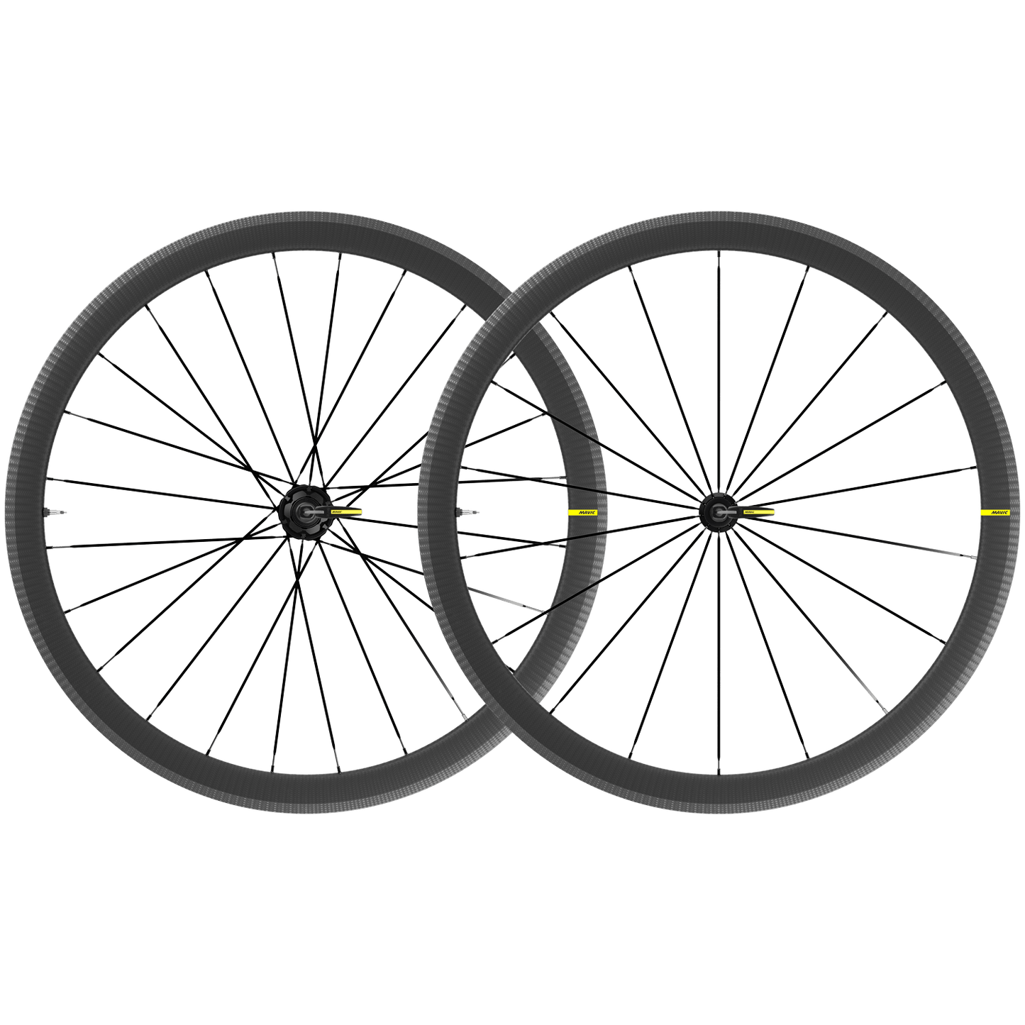 Pair of MAVIC COSMIC SL 40 wheels clincher