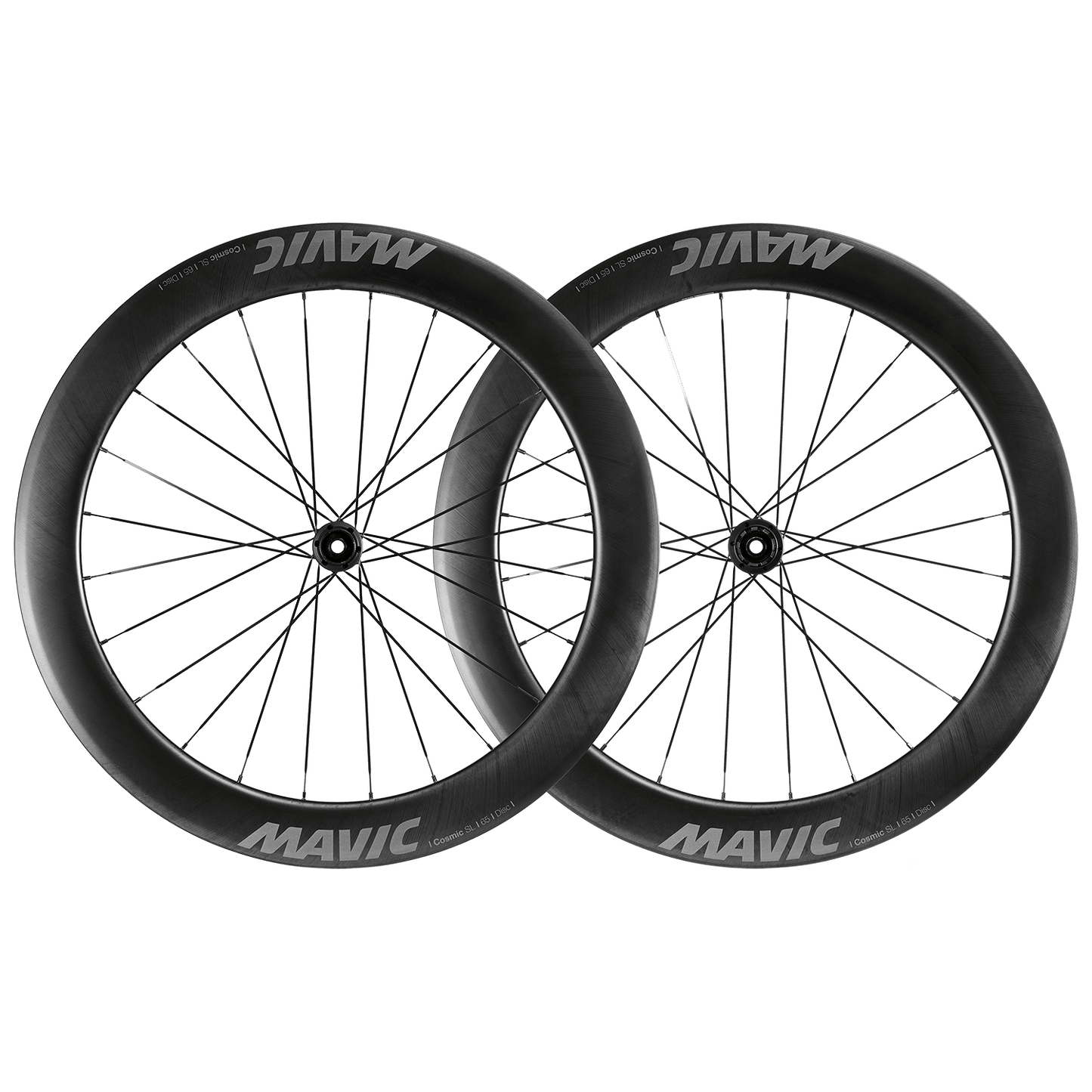 Pair of MAVIC COSMIC SL65 DISC Tubeless Ready Wheels (Center Lock) 2025