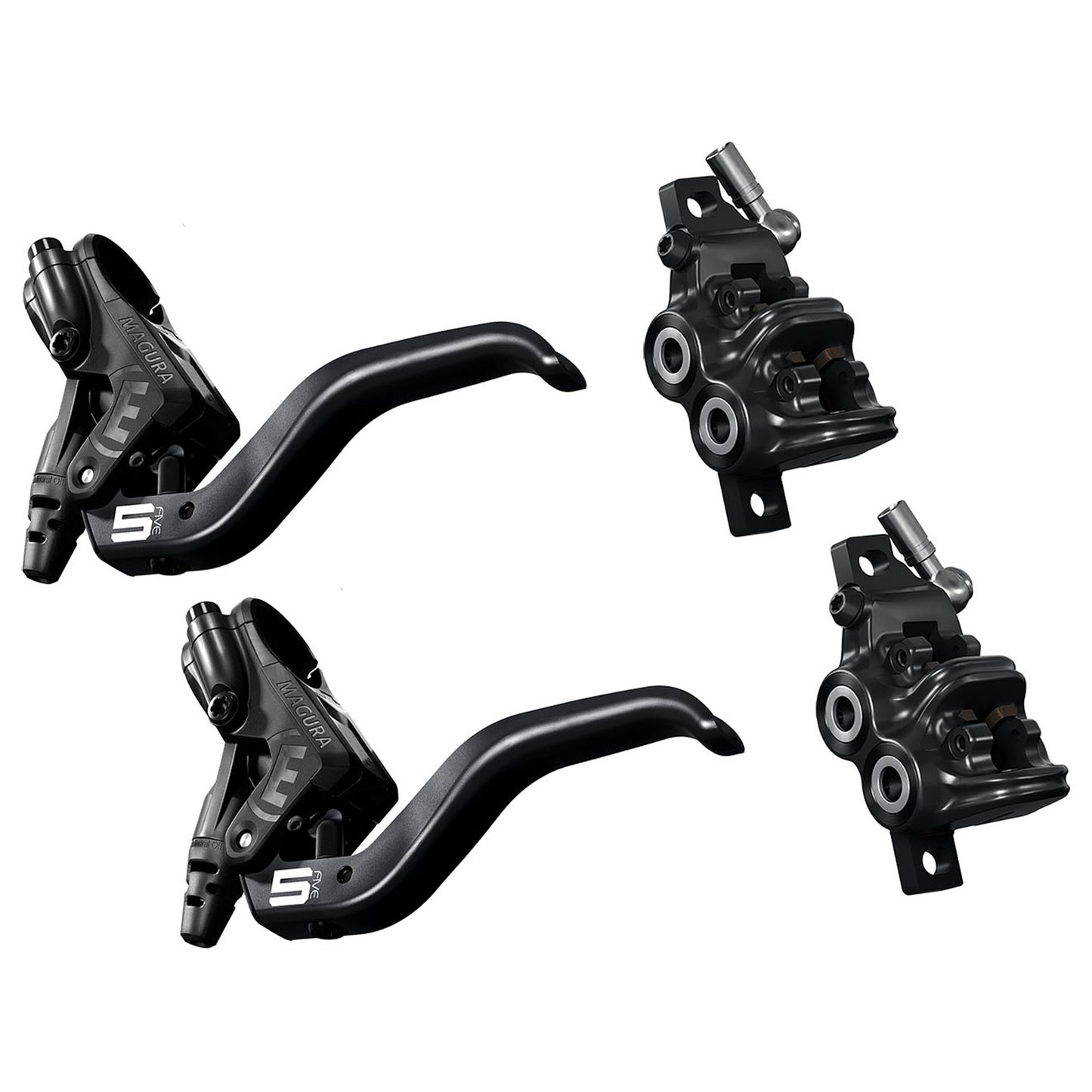 Par MAGURA MT5 Discless-bromsar Svart