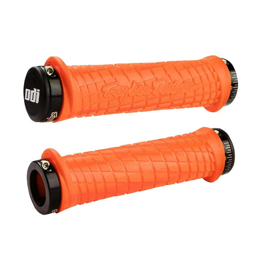 Handtag ODI TROY LEE DESIGNS Lock-On 130 mm Orange