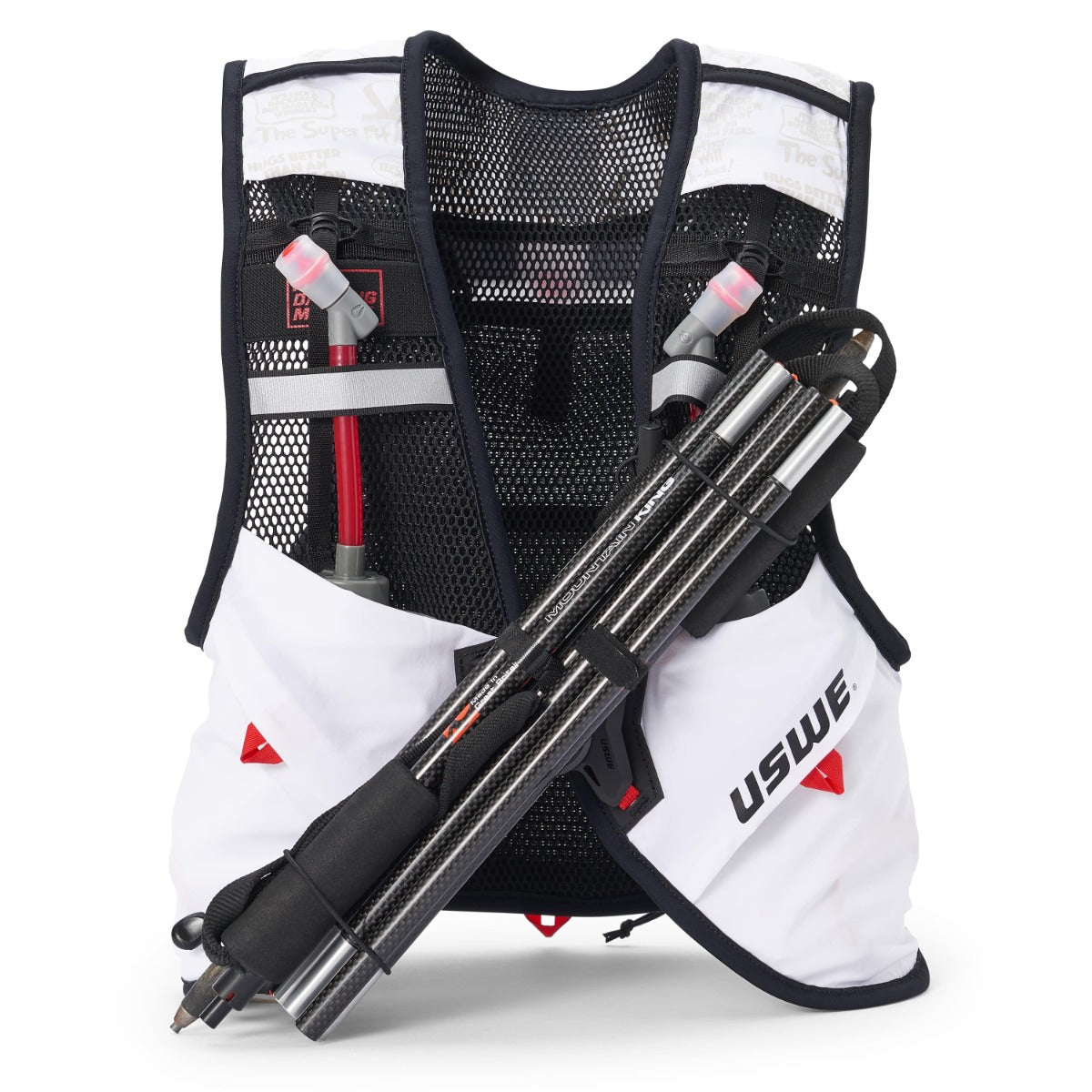 USWE PACE 8 L Vit Hydreringsjacka