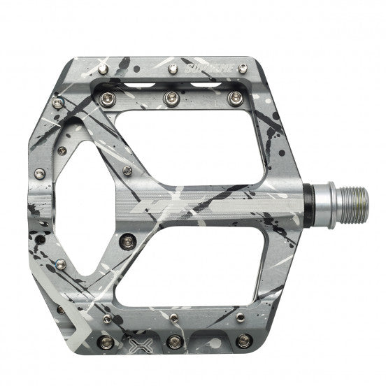 HT COMPONENTS ANS10 SUPREME Camo Grey flat pedals