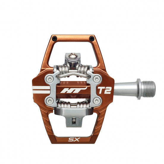 HT COMPONENTS T2 SX Root Beer BMX pedals