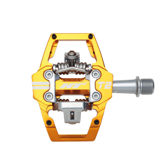 HT COMPONENTS ENDURO T2 Orange pedaler