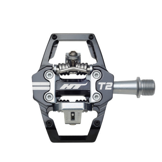HT COMPONENTS ENDURO T2 pedaler Svart
