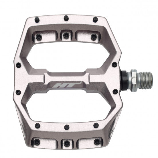 HT COMPONENTS SPIDER AF03 Flatpedaler, grå