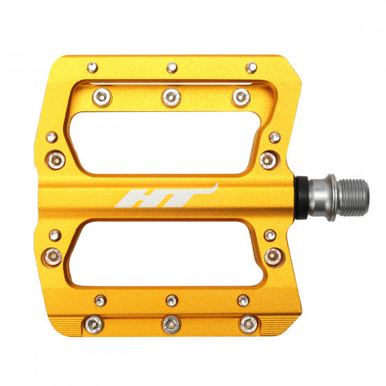 HT Components NANO AN14A plattpedaler i guld