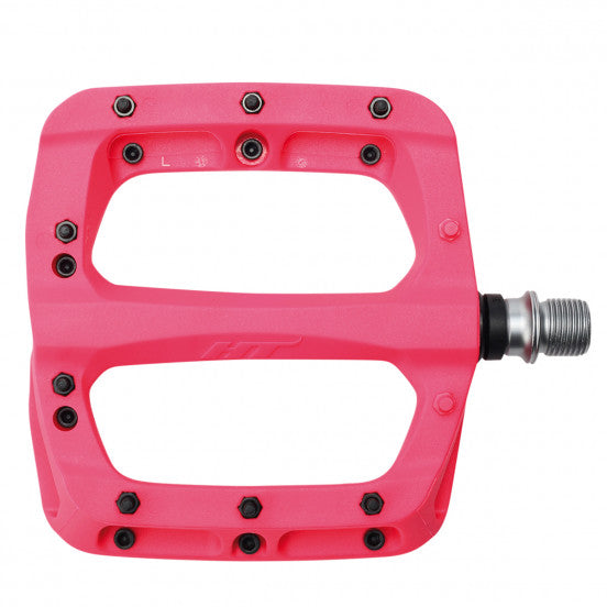 HT COMPONENTS NANO-P PA03A Flat Pedals Pink – Probikeshop