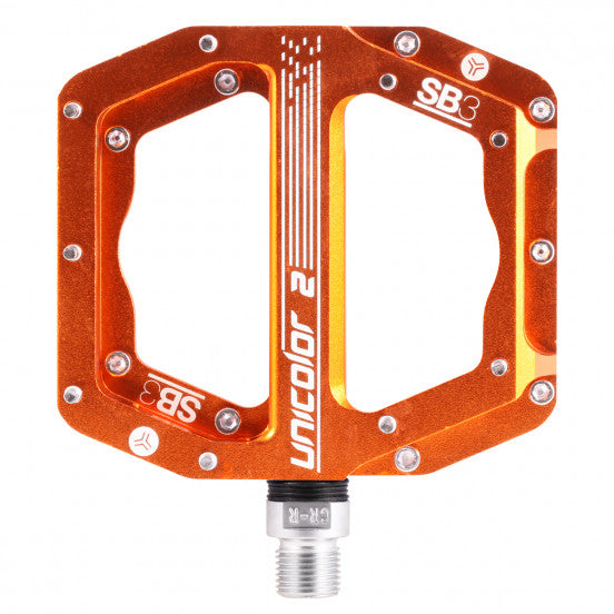 SB3 UNICOLOR 2 orange flatpedaler
