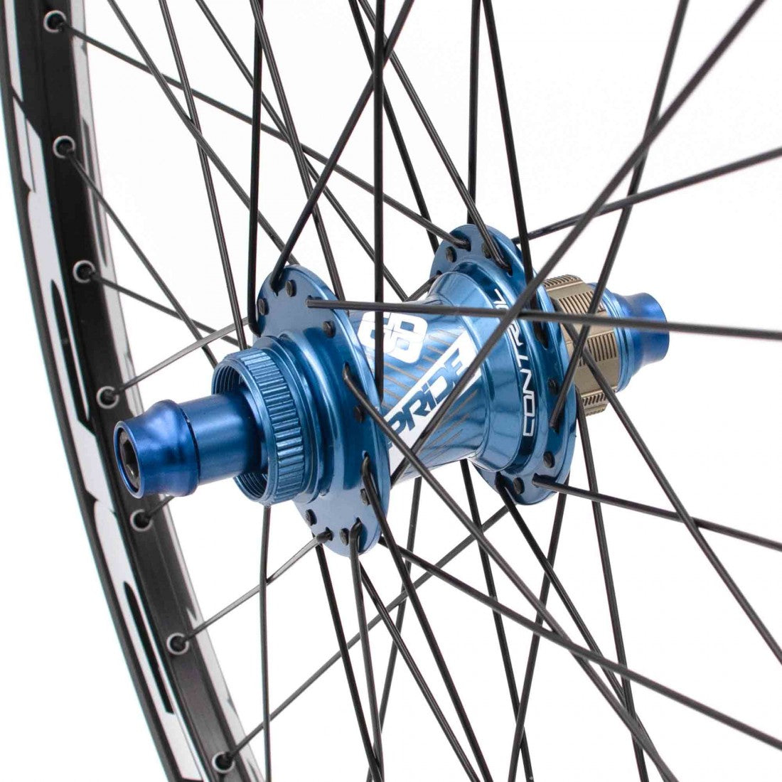 Hjulpar PRIDE 24" (507mm) Control V1 Disc Axlar 20/10mm Blå