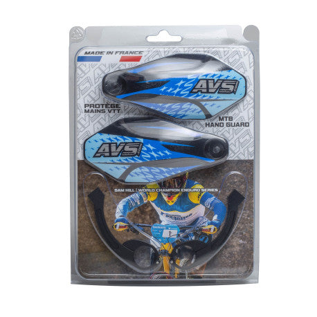 AVS KIT DECO handskydd Alu Tab Svart/Blå