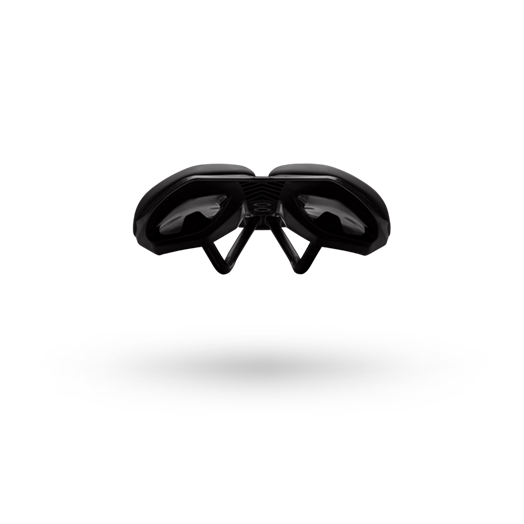 PRO TURNIX PERFORMANCE Sadel 152 mm stålskenor Svart