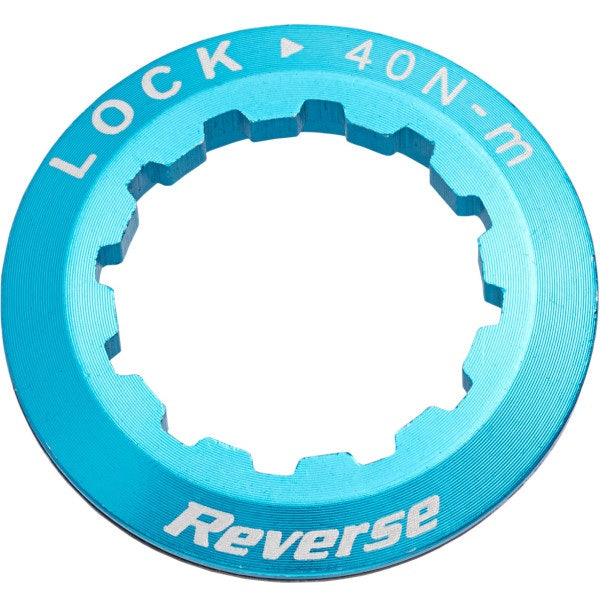 Cassette Nut 8/11V REVERSE COMPONENTS Light Blue
