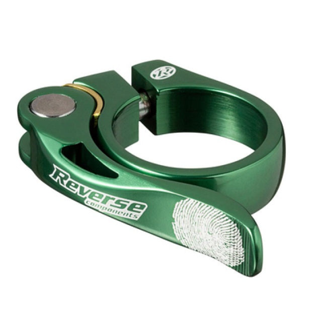 REVERSE COMPONENTS LONG LIFE Sadelklämma med snabbkoppling Grön