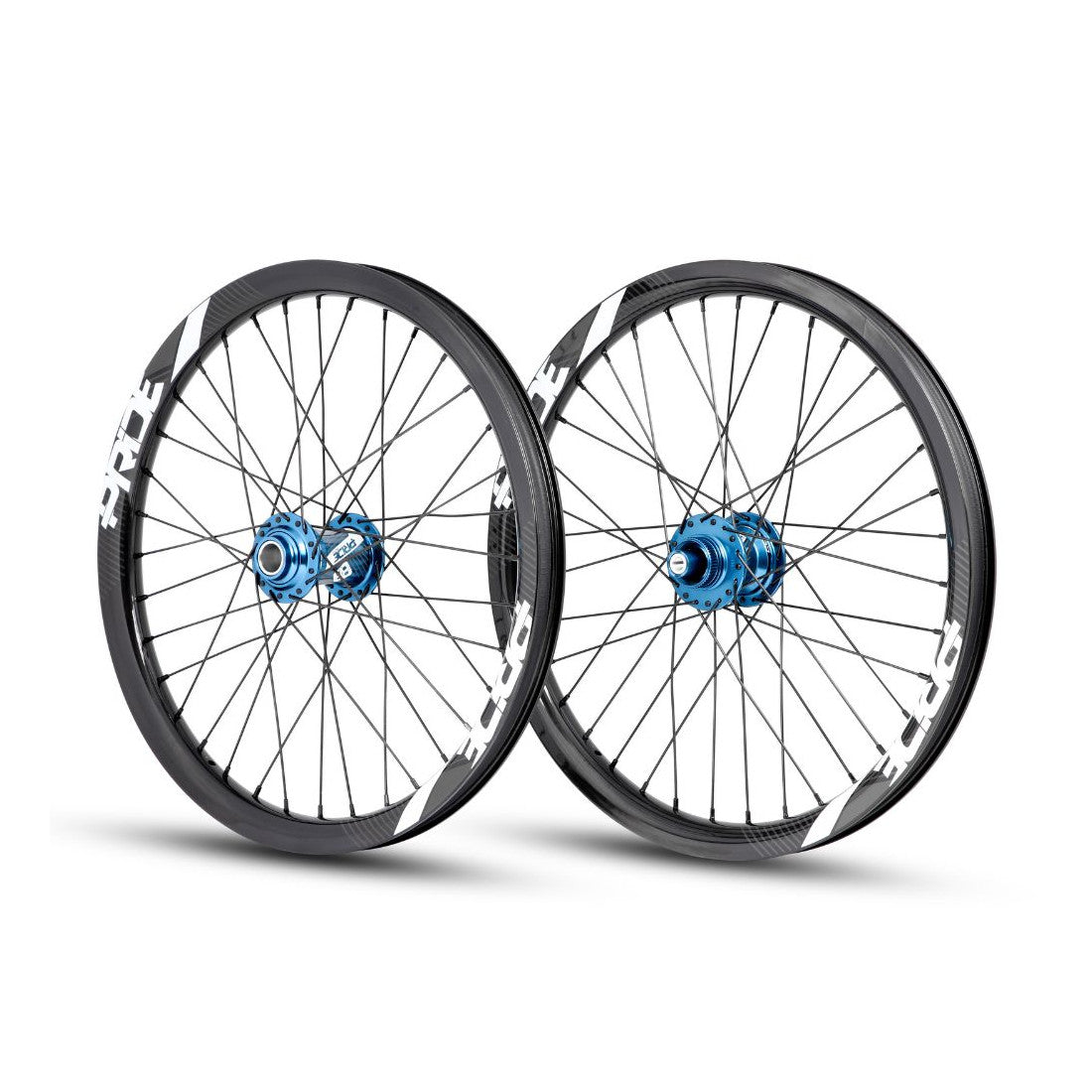 Hjulpar PRIDE 20" (406mm) Carbone Gravity Gloss Disc / Pride Control Axes 20/10mm Blå