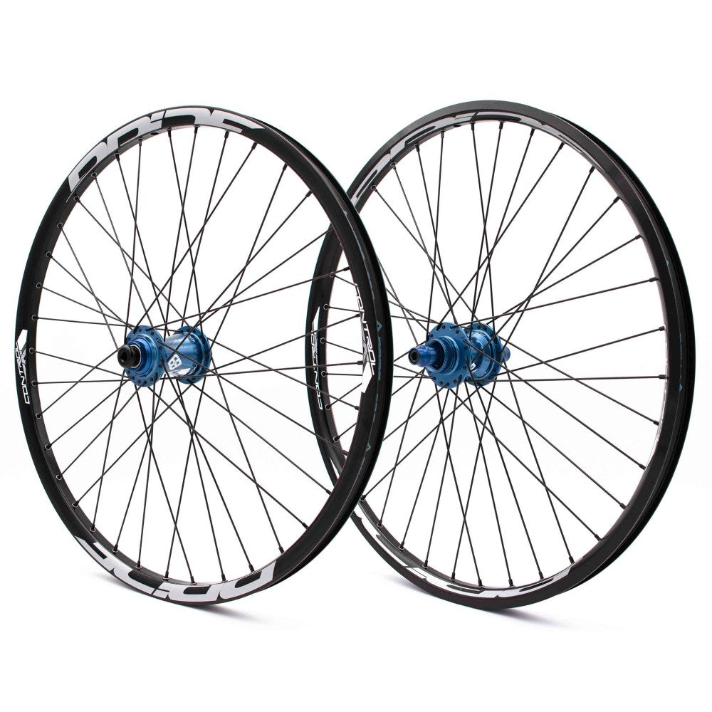 Hjulpar PRIDE 20" (451mm) Control V2 Disc Axlar 10/15mm Blå