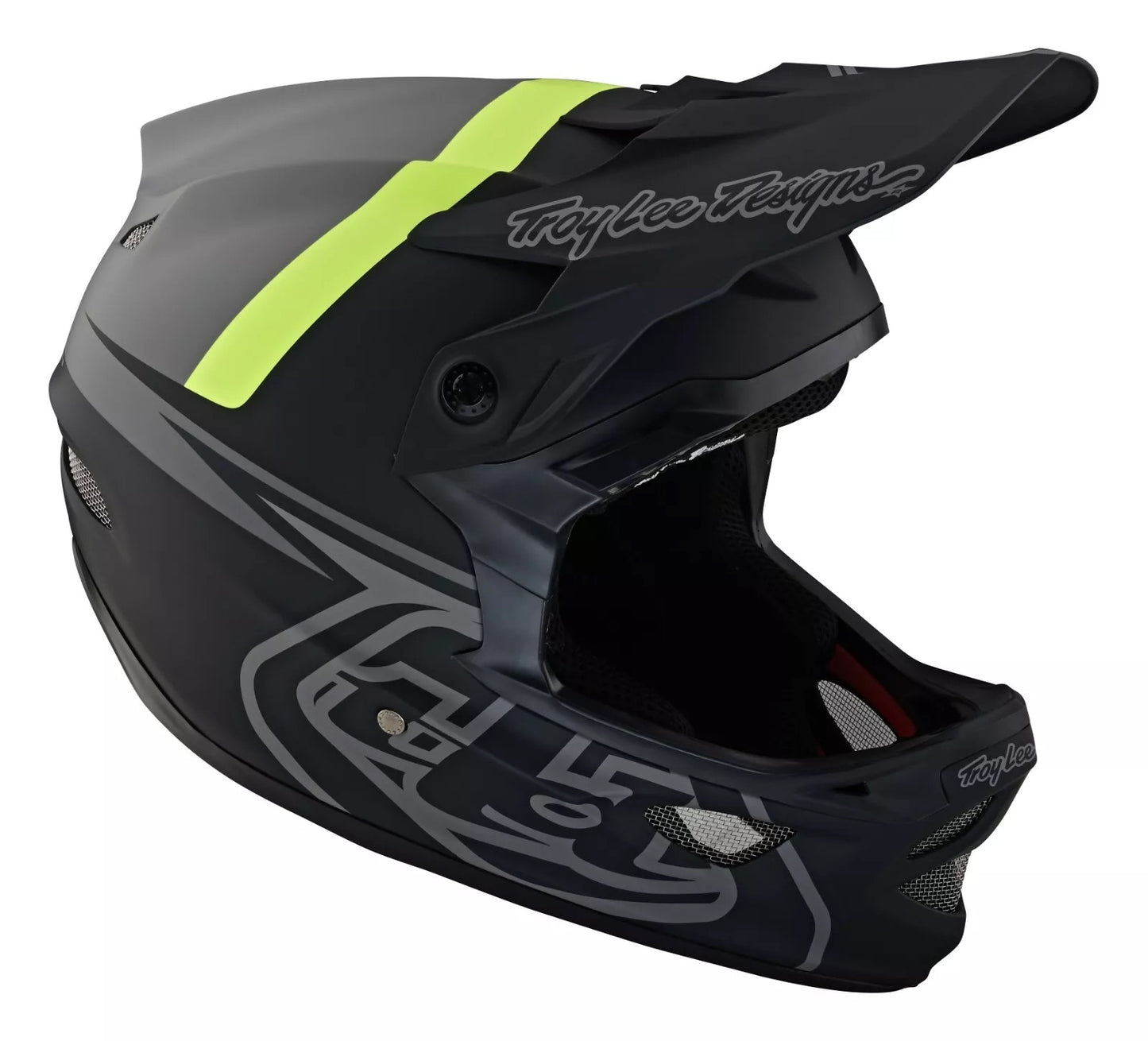 TROY LEE DESIGNS D3 FIBERLITE MTB-hjälm Grå