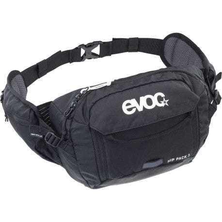 EVOC HIP PACK 3 L + 1,5 L vattenpåse Svart