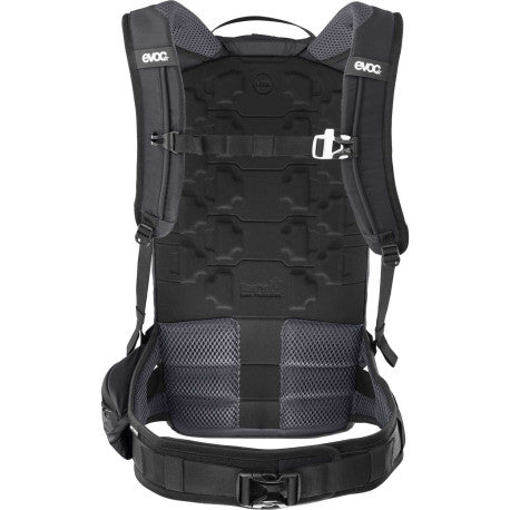 Backpack with Dorsal EVOC TRAIL PRO BLACKLINE 10 L Black
