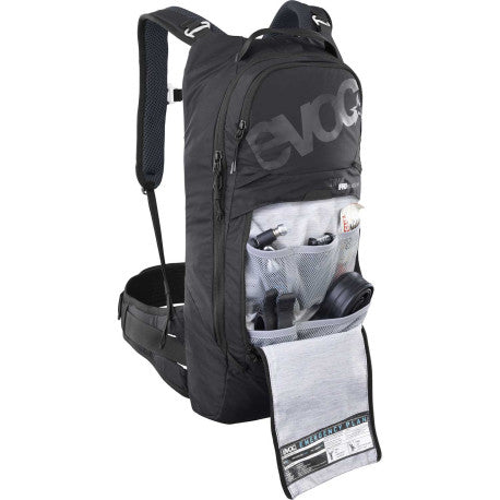 Backpack with Dorsal EVOC TRAIL PRO BLACKLINE 10 L Black