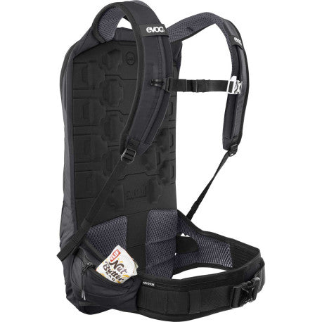 Backpack with Dorsal EVOC TRAIL PRO BLACKLINE 10 L Black