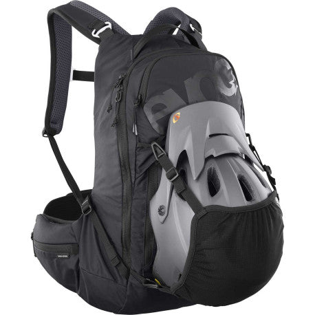 Backpack with Dorsal EVOC TRAIL PRO BLACKLINE 16 L Black